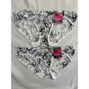 NEW Maidenform Bikini Barely There Invisible Look Panties 2 Pair DMBTBK Large 7